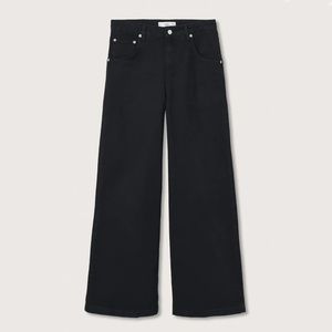 MANGO High-waist Wideleg jeans size US 12